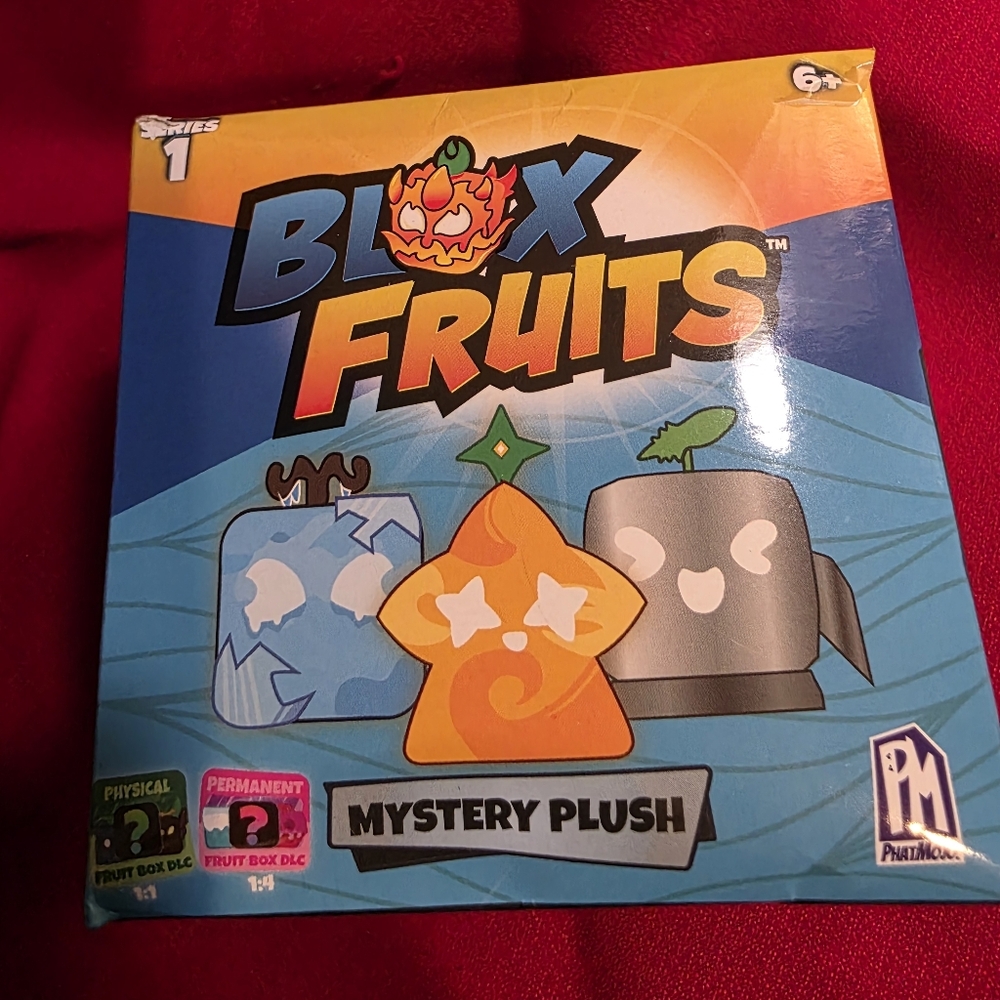 Mystery Plush - Orange, Gray, Green Pop